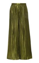 Moda Operandi Christian Siriano High-waisted Wide-leg Pliss Pants Size: 2