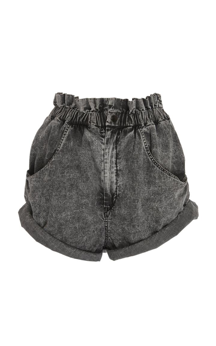 Isabel Marant Lucio High-rise Denim Shorts