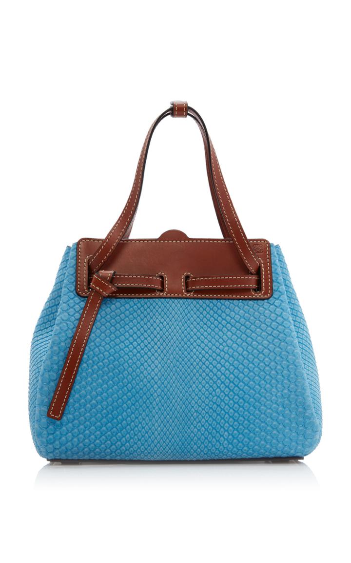 Loewe Lazo Mini Python Bag