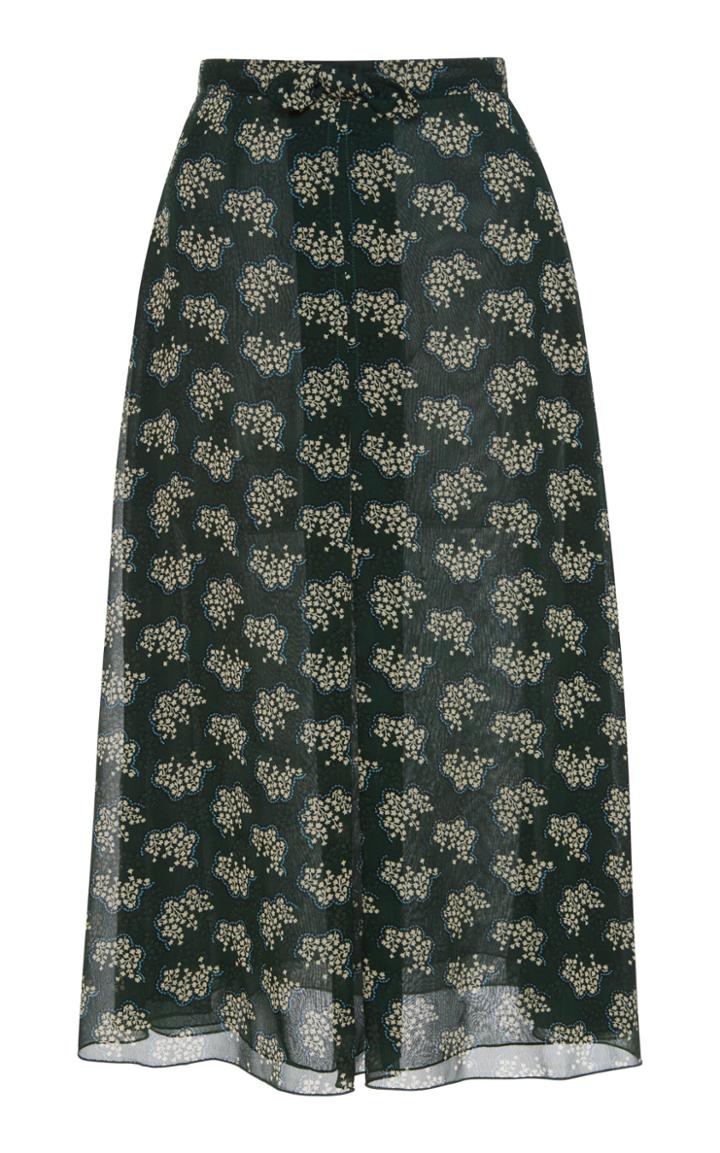 Anna Sui Floral Reef Skirt
