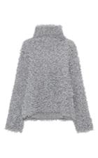 Vika Gazinskaya Faux Fur Sweatshirt