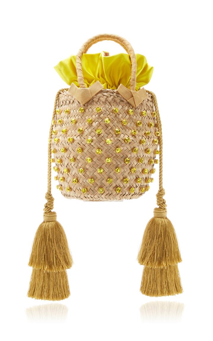 Moda Operandi Silvia Tcherassi Carol Palm Top Handle Bag
