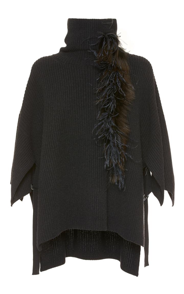 Fabiana Filippi Turtleneck Cape