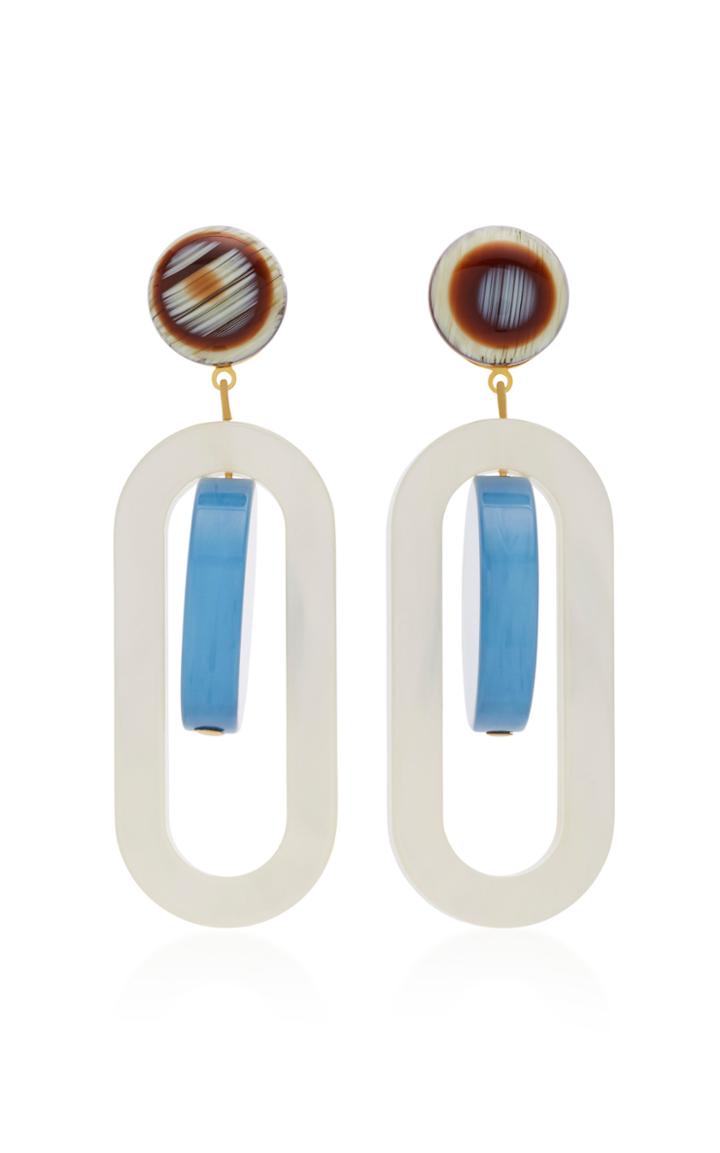 Rachel Comey Lohr Acrylic Drop Earrings