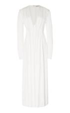 Gabriela Hearst Pearl Midi Dress