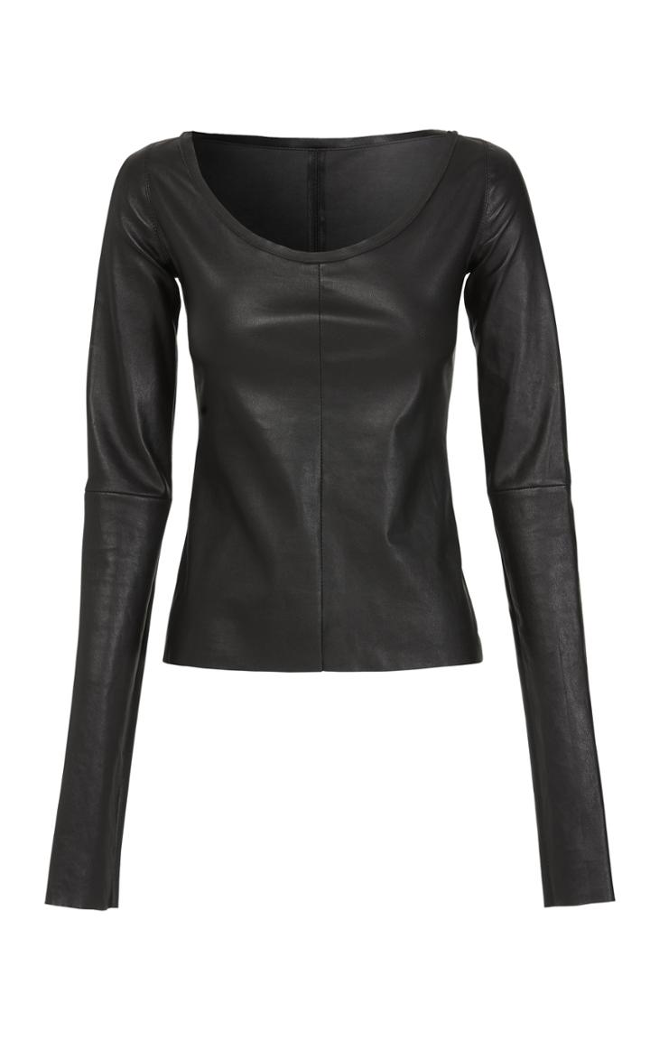 Moda Operandi Maticevski Doting Leather Top