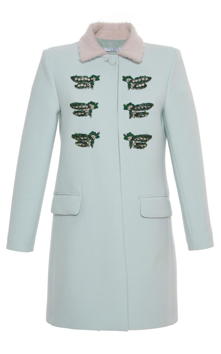 Vivetta Nara Embellished Dream Coat