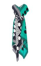 Diane Von Furstenberg Asymmetrical Handkerchief Dress