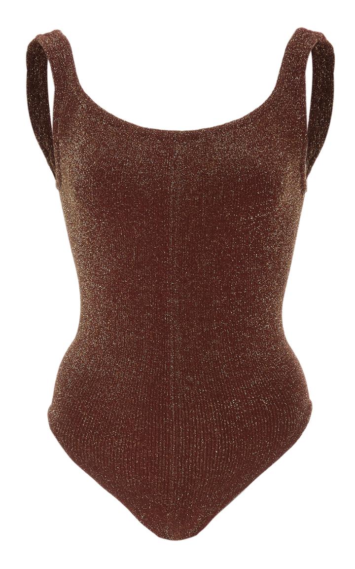Hunza G Lurex Swimsuit