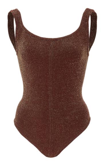 Hunza G Lurex Swimsuit
