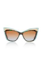 Christian Roth Rock 'n Roth Oversized Cat-eye Sunglasses