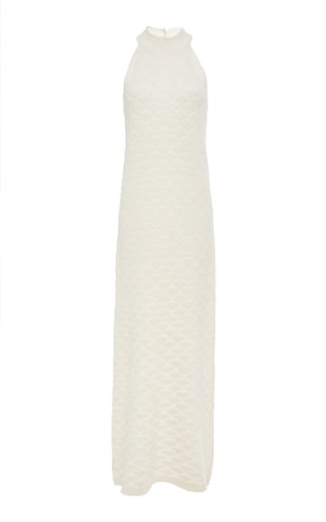 Nanna Van Blaaderen Long Sea Shell Halter Dress