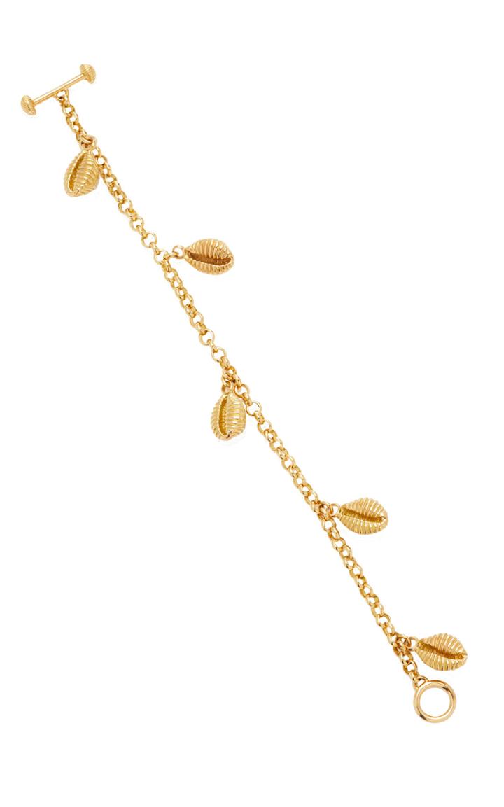 Renna 18k Gold Charm Bracelet