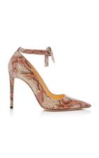 Alexandre Birman Clarita Python Leather Pumps Size: 35