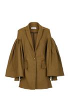 Maticevski Encumbrance Linen Blend Blazer