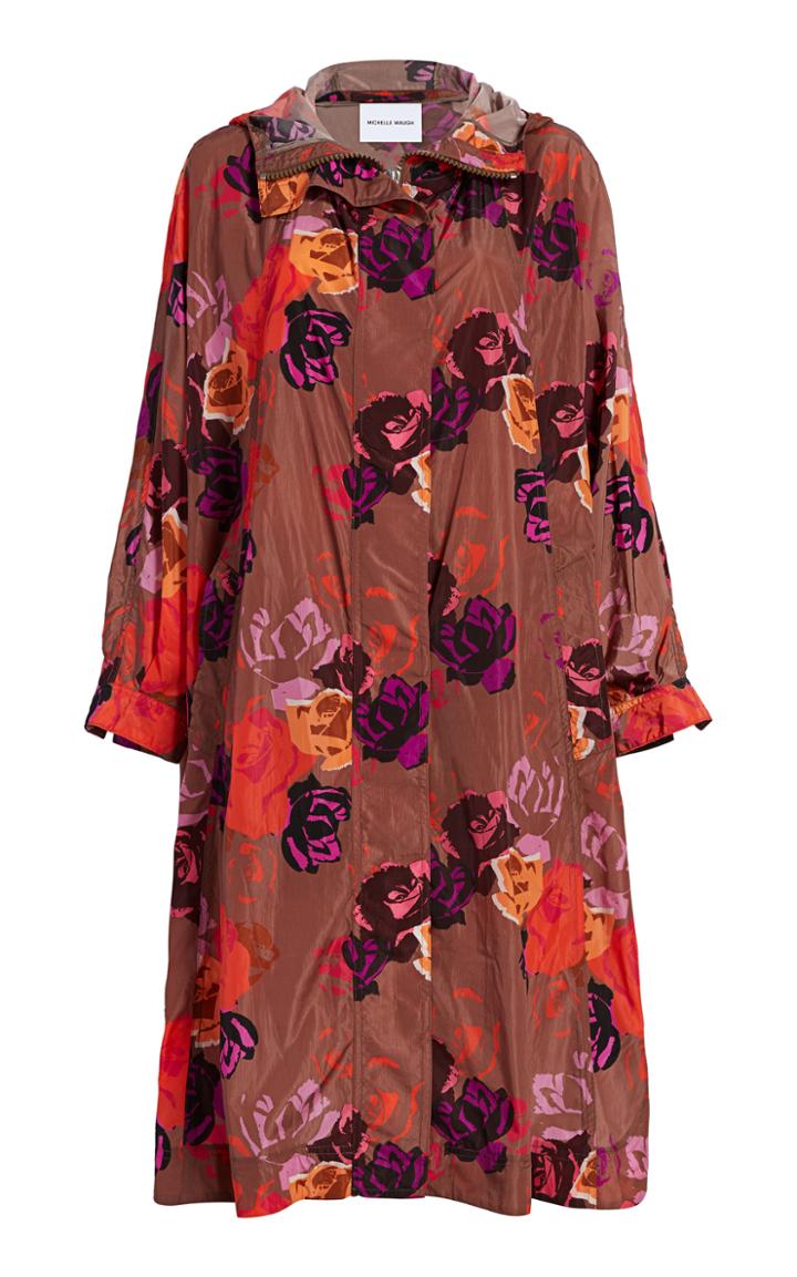 Moda Operandi Michelle Waugh The Stephanie Hooded Shell Raincoat