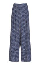 Giuliva Heritage Collection Amanda Chain Print Silk Trousers
