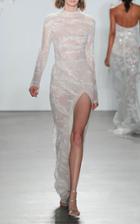 Mira Zwillinger Kierra Sleek High Neck Gown