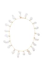 Mallary Marks Rare Attachment 18k Gold Pearl Necklace