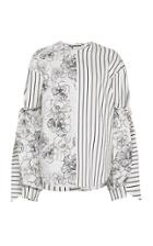 Moda Operandi Silvia Tcherassi Agropoli Mixed Print Cotton Shirt