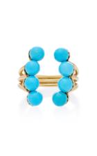 Yvonne Leon 18k Gold Turquoise Ring