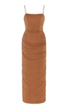 Significant Other Neptune Knotted Stretch-jersey Maxi Dress