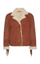 Philosophy Di Lorenzo Serafini Suede Shearling Jacket
