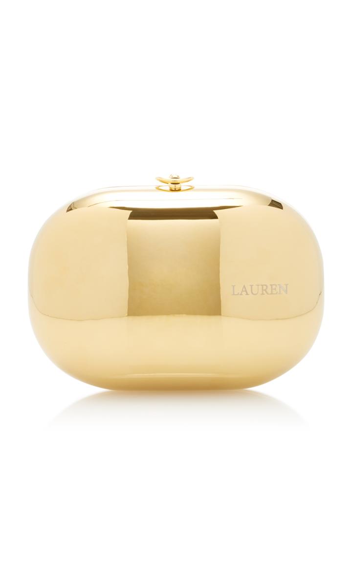 Jeffrey Levinson M'o Exclusive Mirrored Gold Elina Clutch