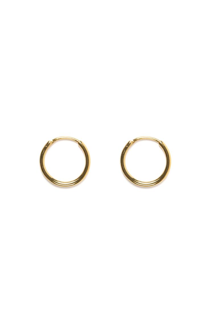 Moda Operandi Flash Jewellery Gold Mini Mondo Hoops