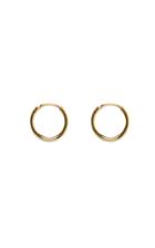 Moda Operandi Flash Jewellery Gold Mini Mondo Hoops