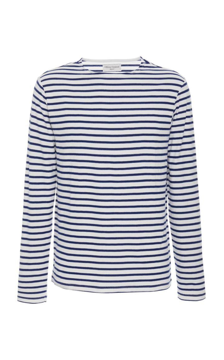 Officine Gnrale Mariniere Striped Cotton Shirt