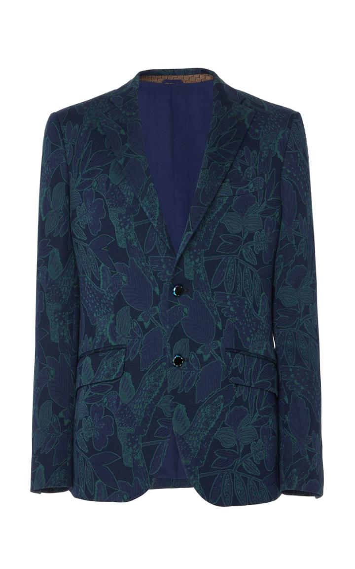 Etro Print Jersey Jacket