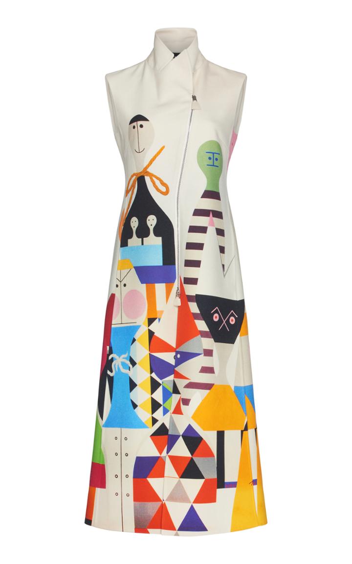 Akris Doll Printed Gilet