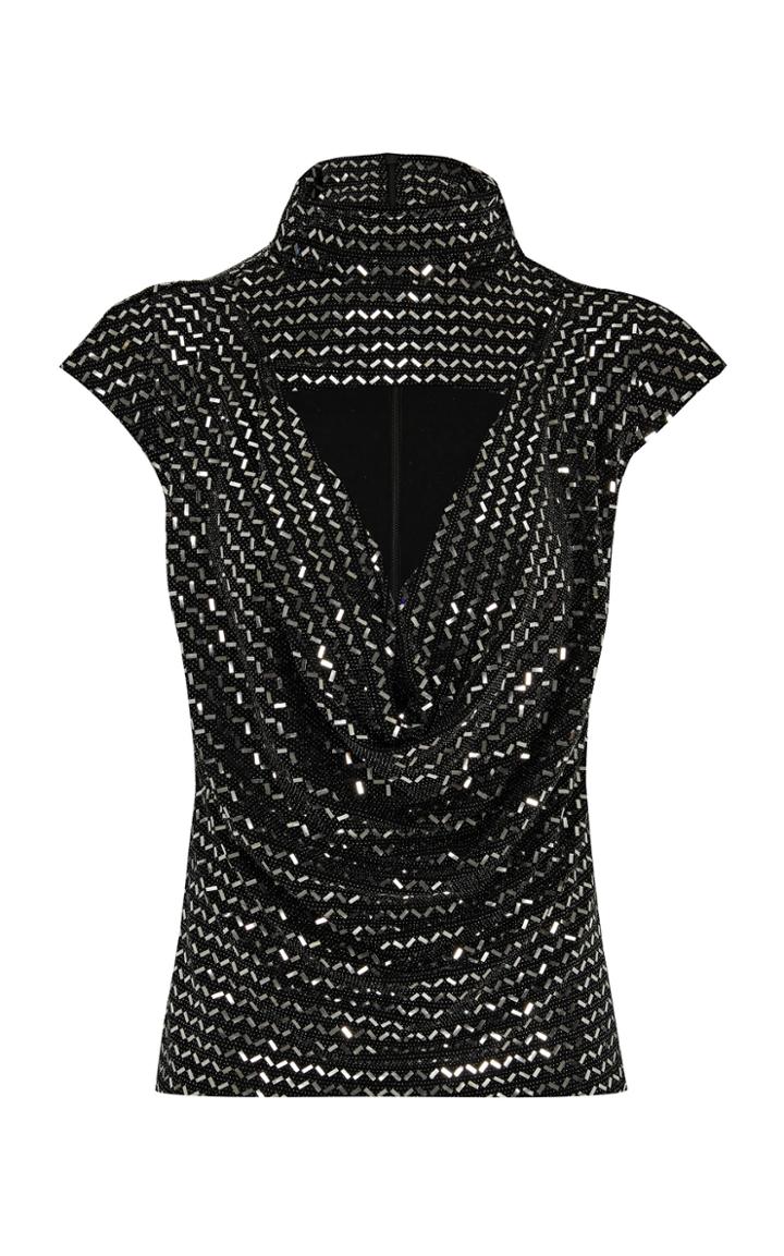 Moda Operandi Safiyaa Saraa Trigon Jersey Top