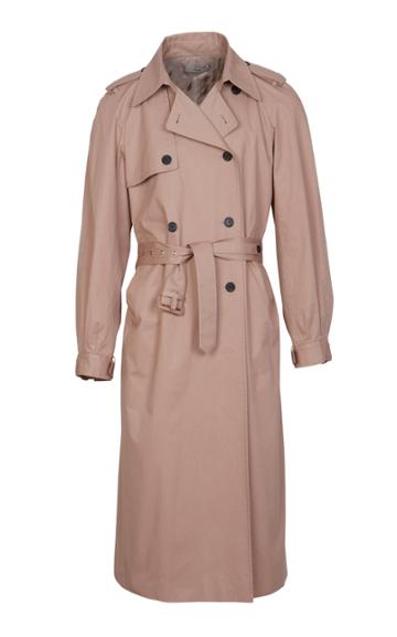 Nohant Oversize Cotton Trench Coat