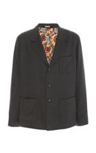 Massimo Alba Mlange Wool Blazer