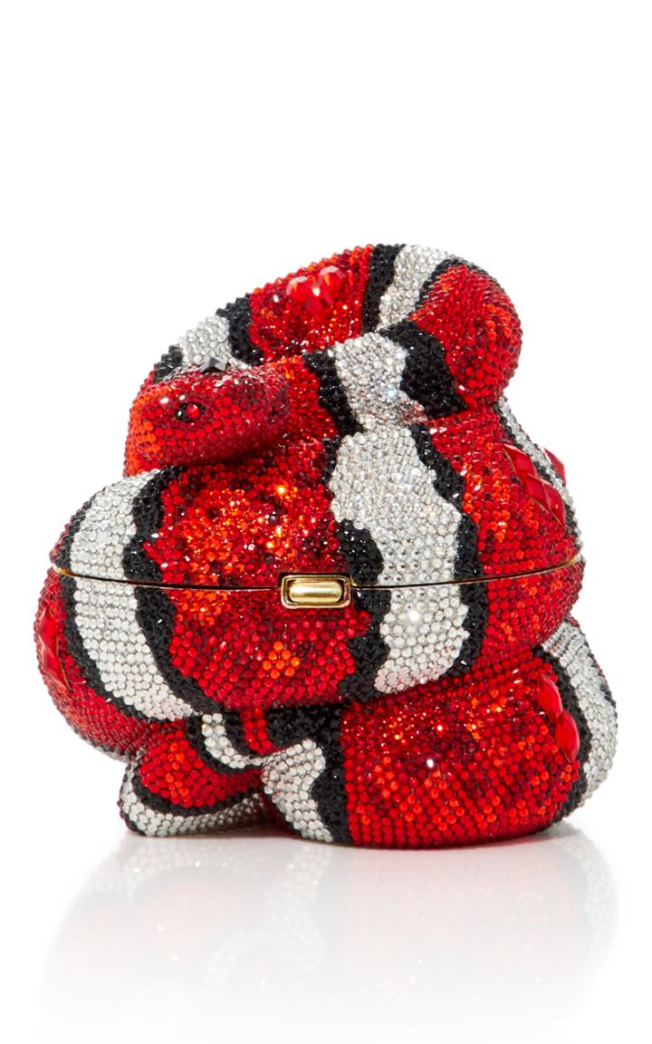 Judith Leiber Couture Culebra Snake Clutch