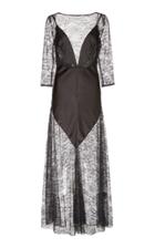 Moda Operandi Alice Mccall Black Beauty Midi Dress Size: 4