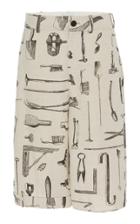 Moda Operandi Monse Printed Linen-blend Shorts Size: 0