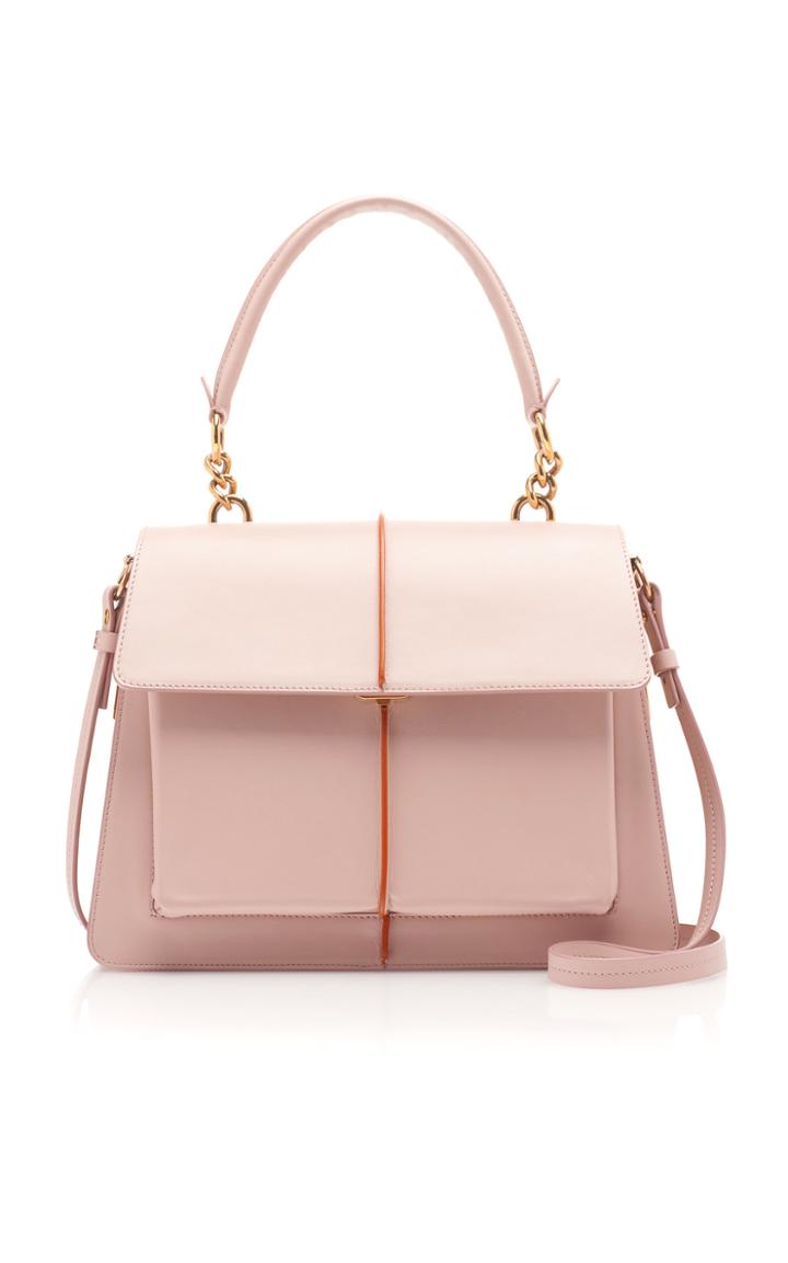Marni Attach Medium Leather-blend Bag
