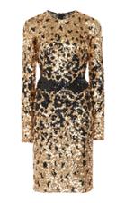 Zuhair Murad Appaloosa Sequin-embellished Jersey Mini Dress