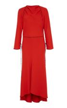 Marni Three Quarter Sleeve Midi Dress