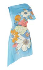 Peter Pilotto Printed Satin Mini Dress