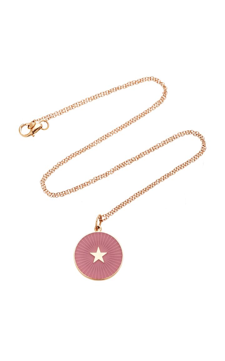Andrea Fohrman Enamel Single Star Necklace