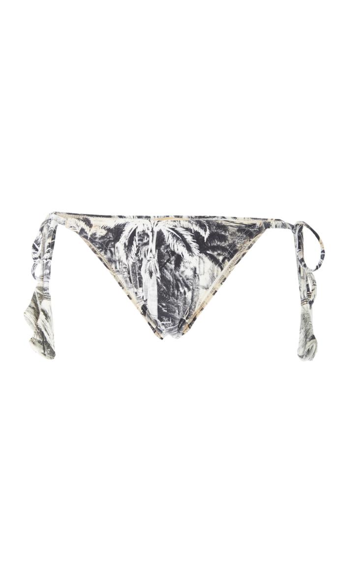 Agua De Coco Printed Tie Side Bottom