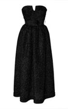 Daniele Carlotta Keyhole Neckline Midi Gown