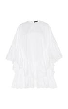 Moda Operandi Simone Rocha Short Frill Tier Cape Dress Size: 4