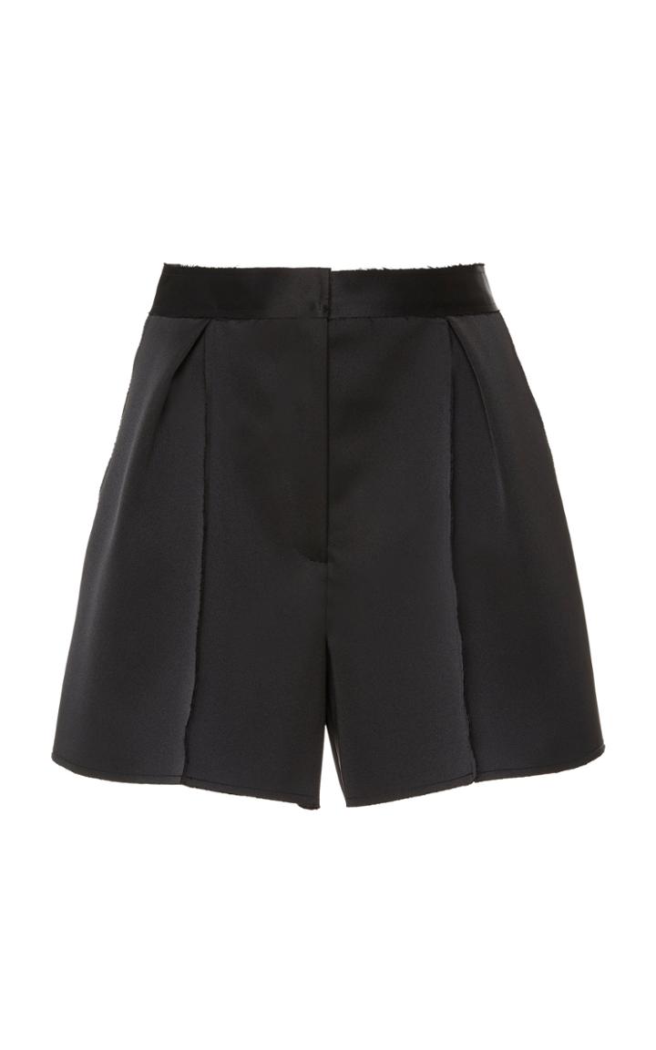 Moda Operandi Carolina Herrera High-waisted Satin Shorts Size: 0