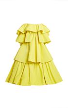 Moda Operandi Carolina Herrera Removable Skirt Faille Tiered Gown