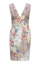 Patbo Floral Sequin Mini Dress